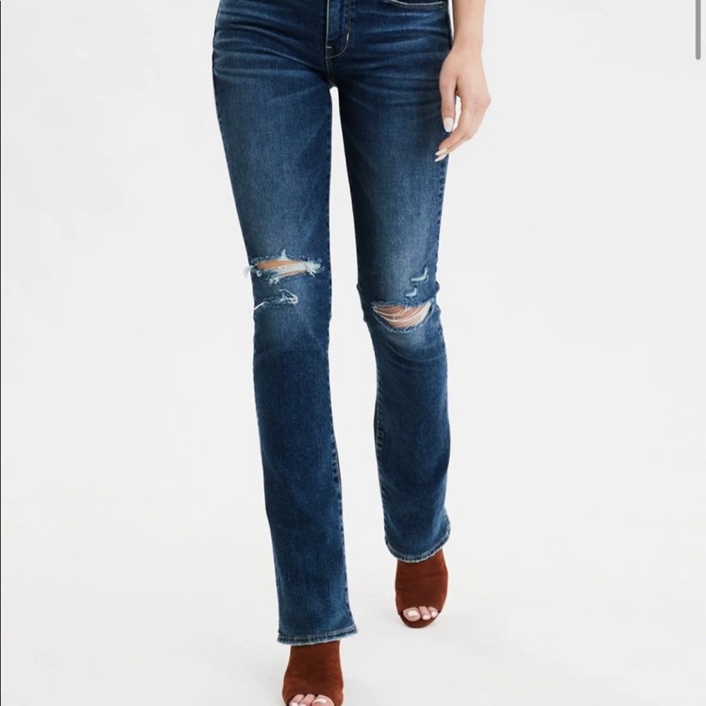 BNWT AEO Bootcut Jeans Sz 14 x short
